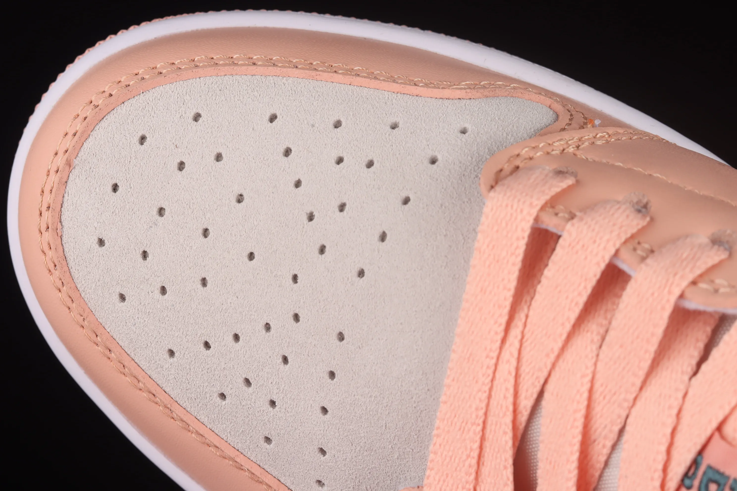All categories Air Jordan Jordan series basketball shoes Air Jordan 1 Low Air Jordan 1 Low AJ1 Joe 1 pink and green low-top cultural sneakers DC0774-800